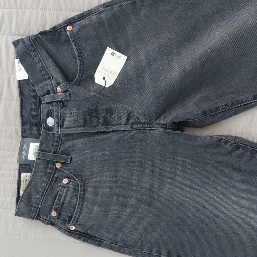 Levi's 501 '90s Straight Leg Jeans Stitch School Sz 26 - Picture 6 of 13